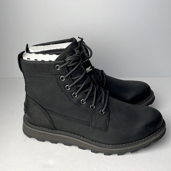 NEW Sorel Madson 2 Field Black Chukka Ankle Boots